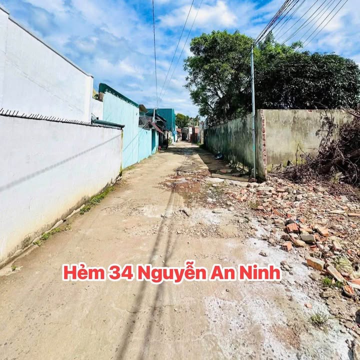 Lô đất hẻm 34 Nguyễn An Ninh 67m² giá 1.56 tỷ - Xây nhà đẹp ngay!