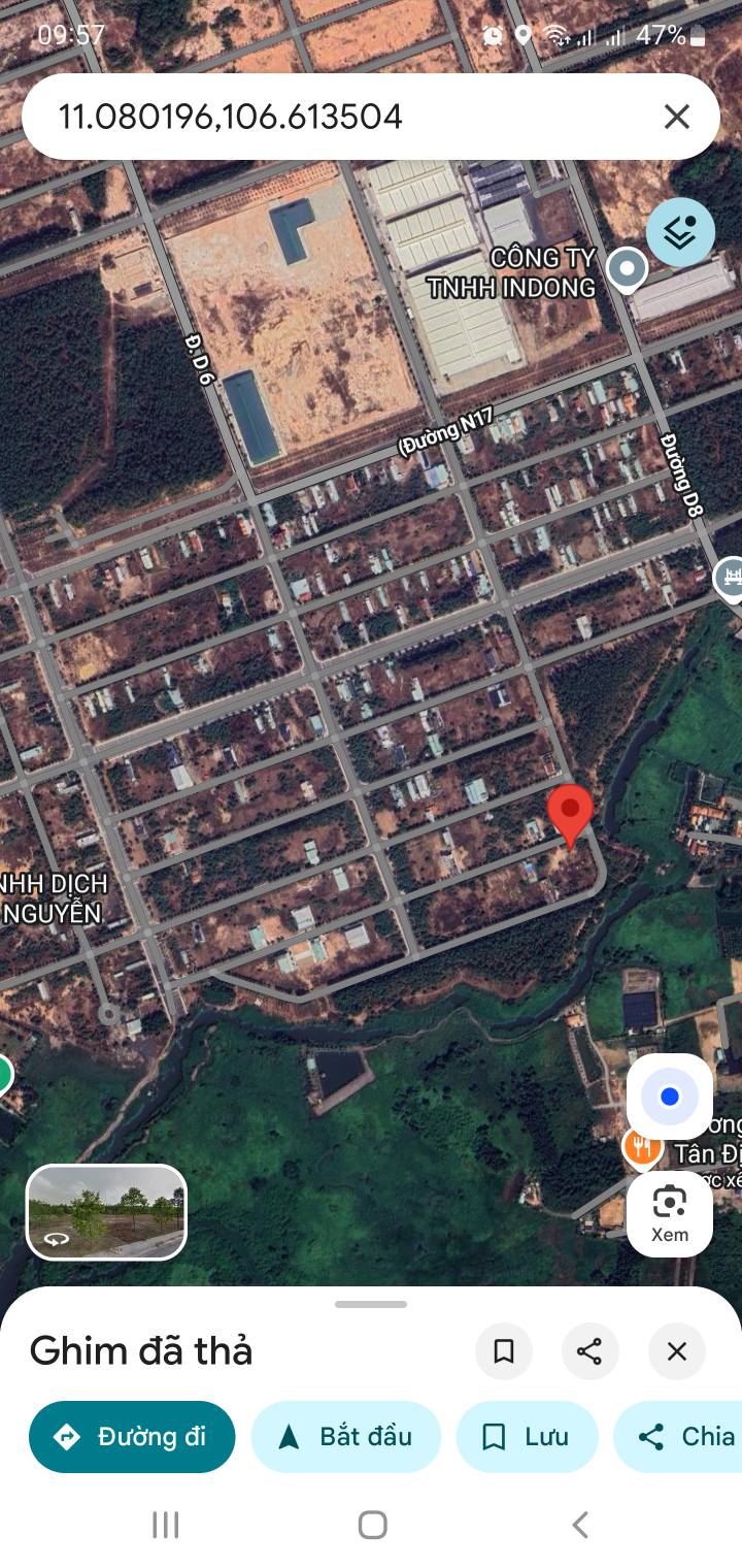 Bán nền biệt thự 5B27 đường N2, Bình Dương 360m² giá 3.1 tỷ - Đầu tư sinh lời!