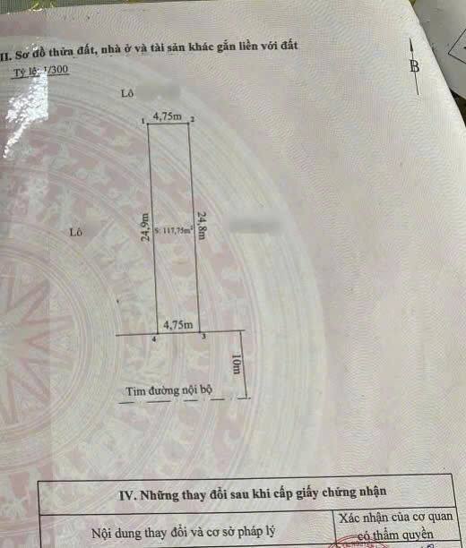Đất nền Đường Dứa, Đằng Hải 117m² giá 5.6 tỷ - View công viên vườn hoa mát mẻ!