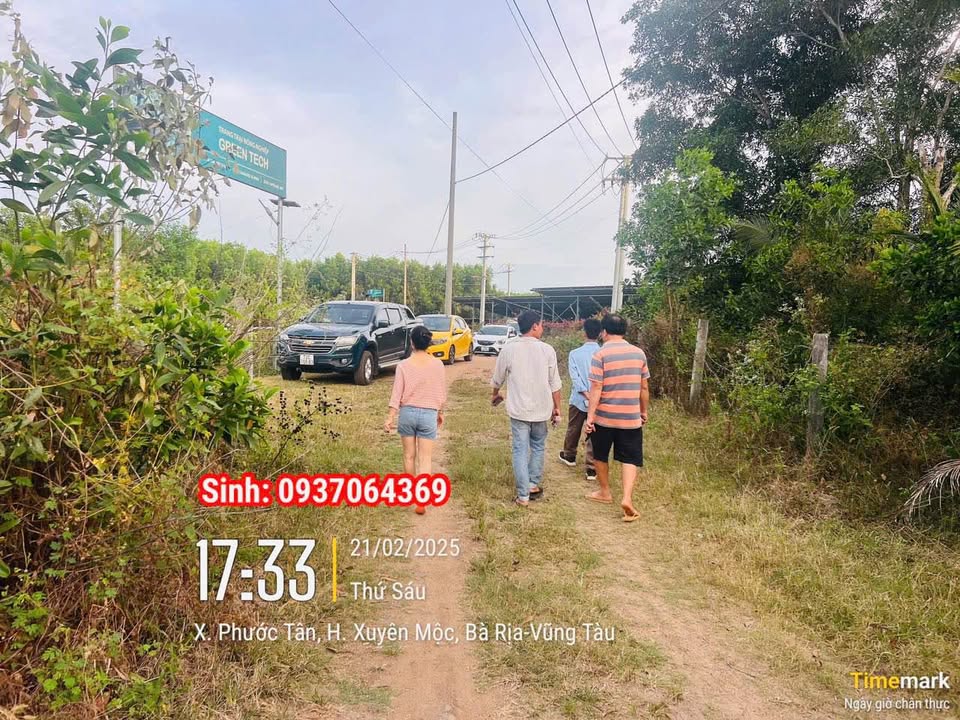 Đất Phước Tân, Xuyên Mộc 12.500m² giá 4.38 tỷ - Cơ hội đầu tư tuyệt vời!