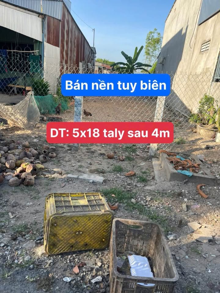 Đất nền đường Tuy Biên, Vĩnh Ngươn, Châu Đốc - 90m² giá 800 triệu - Sổ hồng chính chủ!