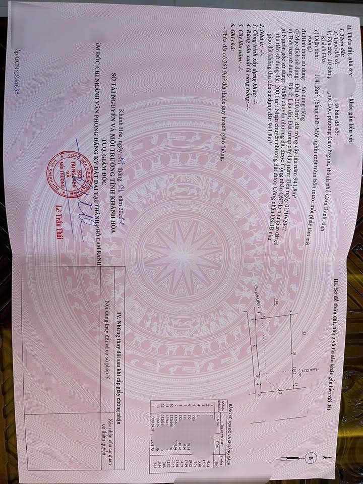 Đất mặt tiền Hùng Vương, Bắc Cam Ranh 1142m² giá 22 tỷ - Đầu tư sinh lời ngay!