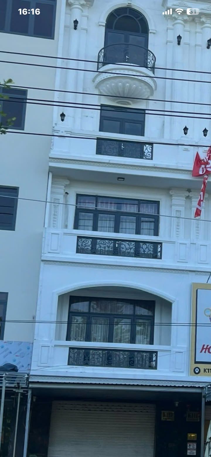 Nhà 1 trệt 4 lầu KDC 586 Cái Răng 125m² giá 10.5 tỷ - Mặt tiền Quốc lộ Nam Sông Hậu