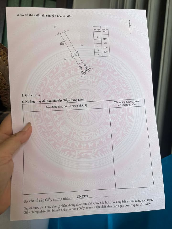 Đất nền Ấp Vạn Thành, xã Bình Nghị, Gò Công Đông 215m² giá 360 triệu - Đường thông ô tô, hỗ trợ vay ngân hàng!