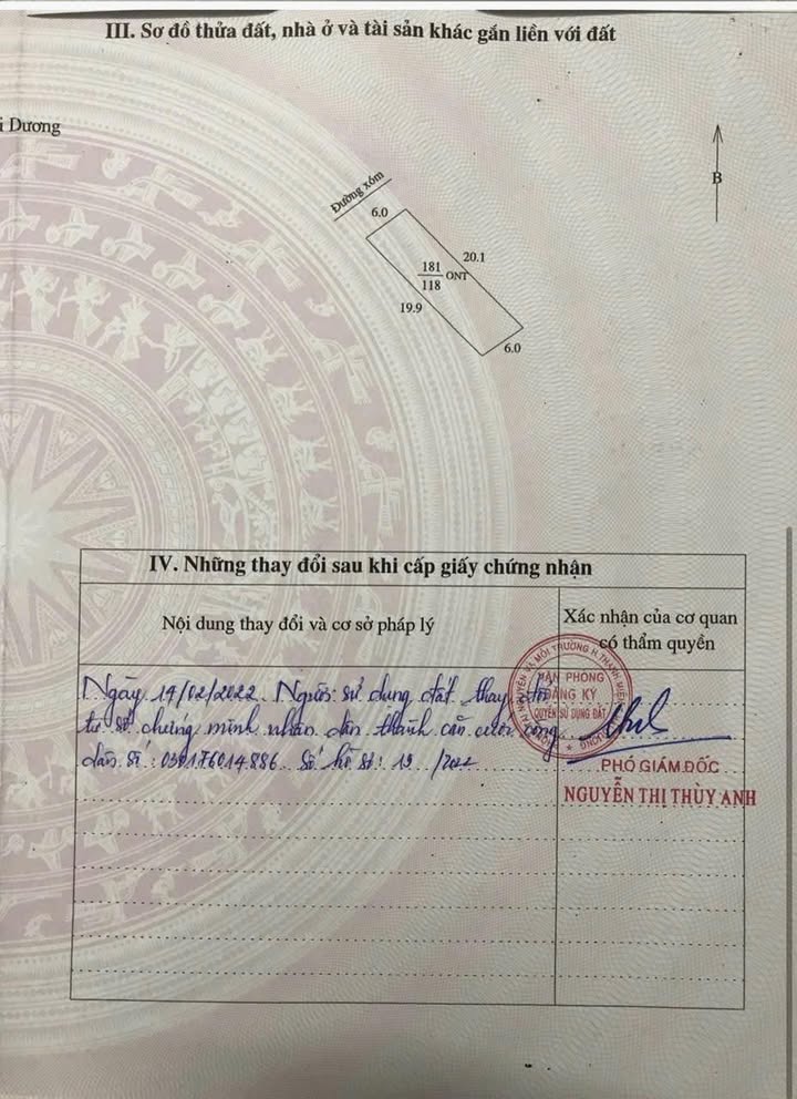 Đất nền chính chủ tại xã Cao Thắng, huyện Thanh Miện 118m² - Cơ hội đầu tư tuyệt vời!