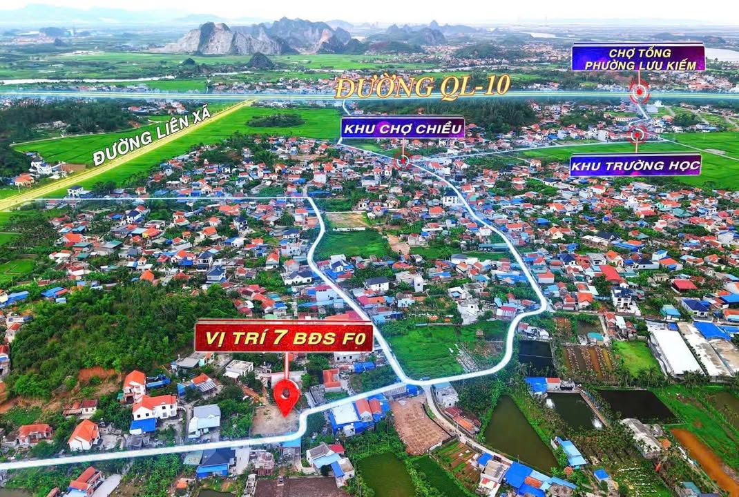 Đất nền tại Lưu Kiếm, Thủy Nguyên 63m² giá 500 triệu - Sổ đỏ riêng từng lô!