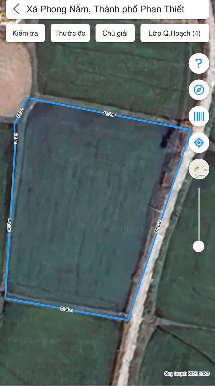 Đất nền Phong Nẫm, Phan Thiết 1939m² chỉ 2.1 tỷ - Cơ hội đầu tư hấp dẫn!