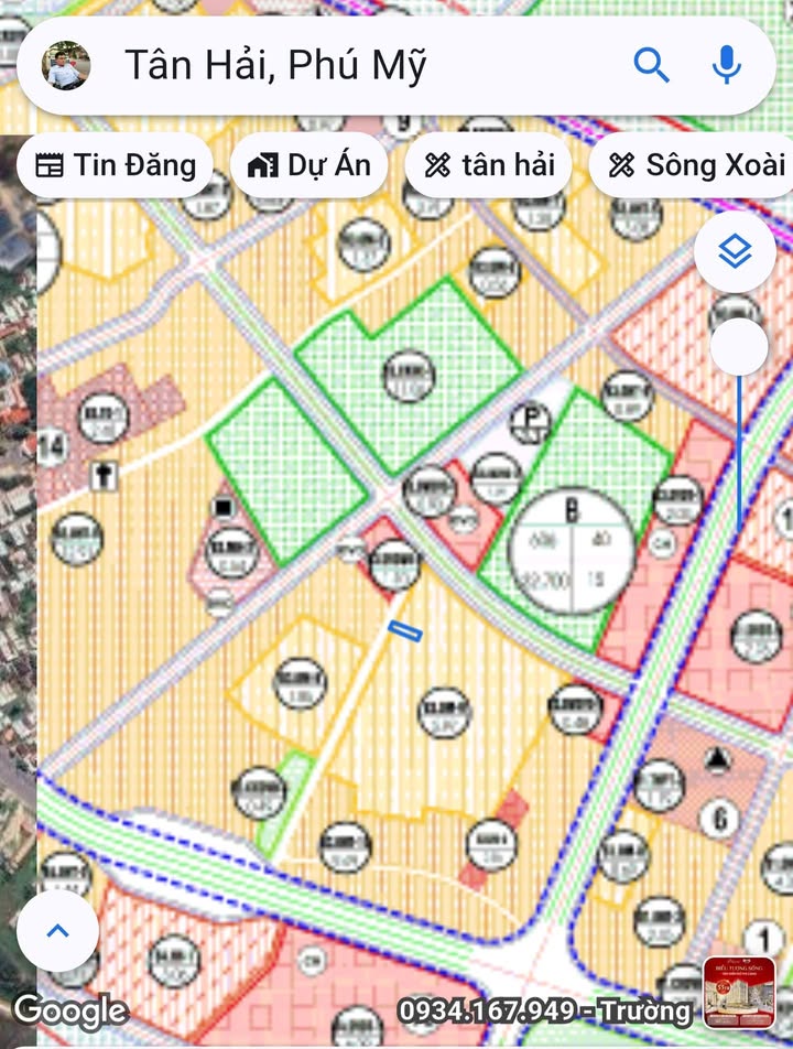 Đất nền Tân Hải - Phú Mỹ 342m² giá 2 tỷ - Cơ hội đầu tư sinh lời!