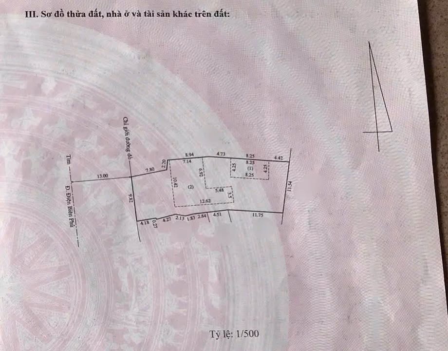 Đất mặt tiền Điện Biên Phủ, Huế 375m² giá 21.274 tỷ - Cơ hội đầu tư sinh lời!