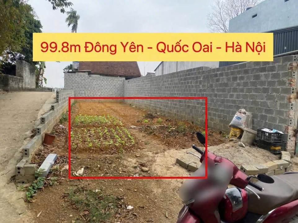 Đất nền đẹp tại Đông Yên, Quốc Oai, Hà Nội - Giá chỉ 3 tỷ!