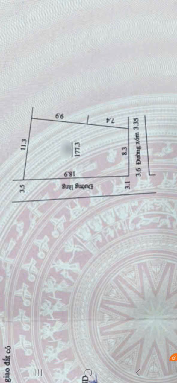 Đất nền Chúc Sơn 177m² giá 9.226 tỷ - Sổ đỏ chính chủ, lô góc 2 mặt tiền