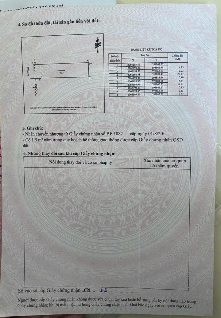 Đất kinh doanh mặt đường HecMan, phường Trường Vinh 101,3m² - Vị trí đắc địa cho đầu tư!