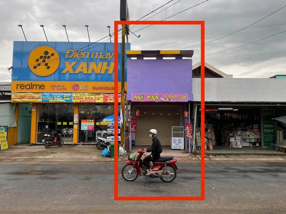 Nhà mặt tiền cho thuê tại Chợ Phước Hưng, Trà Vinh - Thích hợp kinh doanh