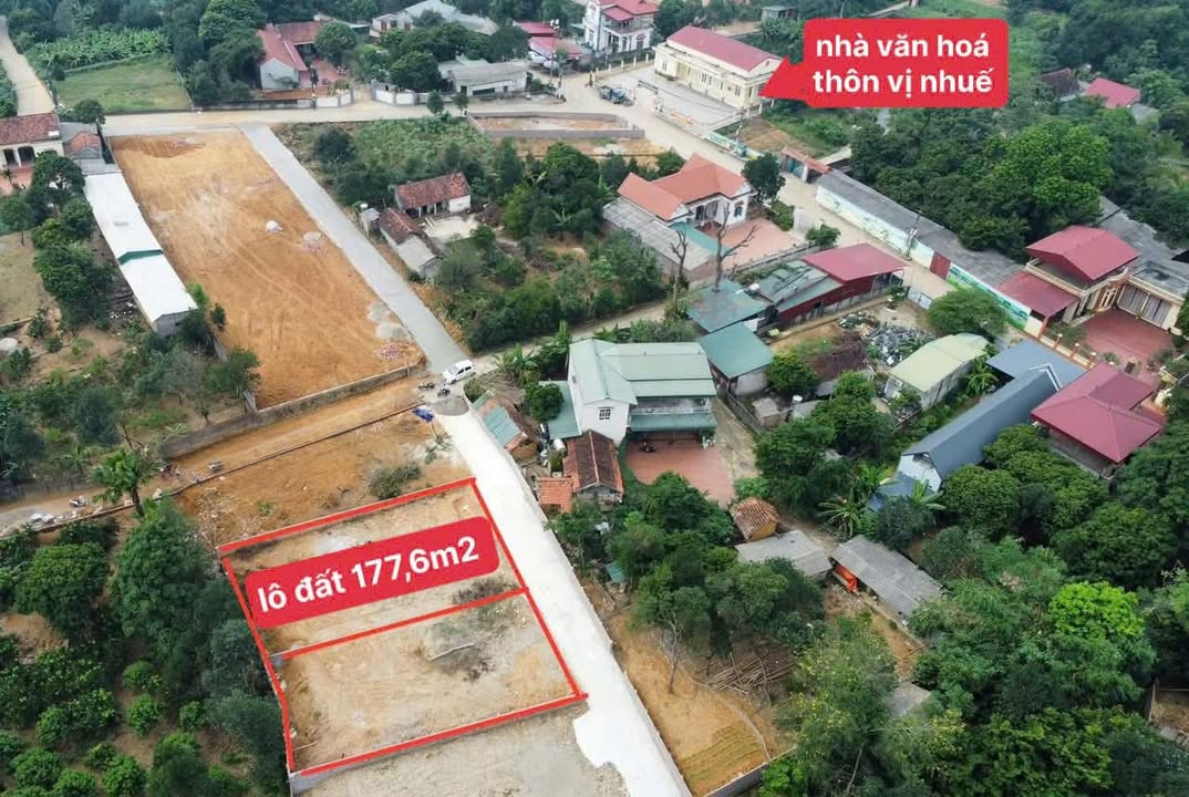 Đất nền chính chủ Tiên Phong, Ba Vì 177.6m² giá 1.x tỷ - Cơ hội đầu tư tuyệt vời!