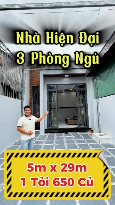Nhà đẹp Ninh Lộc, Tây Ninh 145m² - Hướng Tây, giá thỏa thuận!