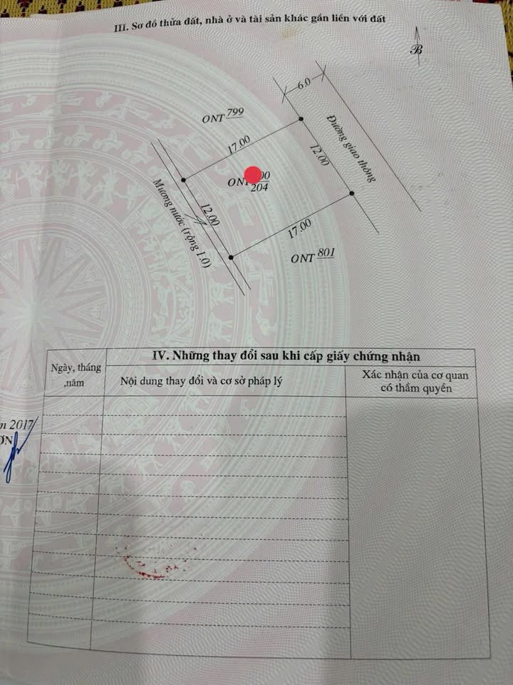 Đất thổ cư 204m² tại Lĩnh Sơn, Anh Sơn - Giá chỉ 1xx triệu, phù hợp xây nhà ở!