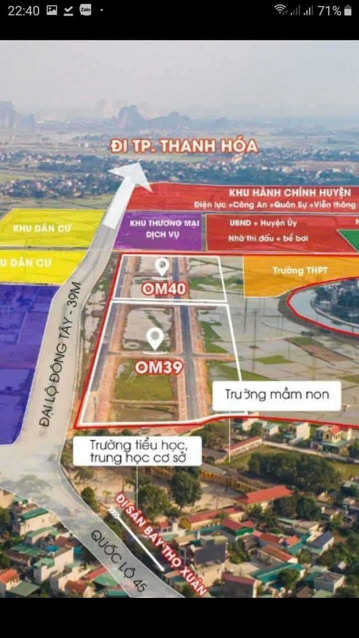 Đất nền Phường Đông Sơn 108m² giá 1.6 tỷ - Cơ hội đầu tư sinh lời!