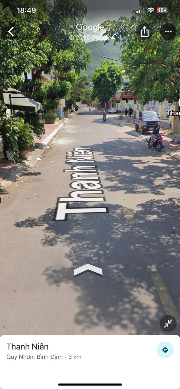 Đất hẻm cạn đường Thanh Niên, phường Nguyễn Văn Cừ, Quy Nhơn 52.8m² giá 2.6 tỷ - Cơ hội đầu tư hấp dẫn!