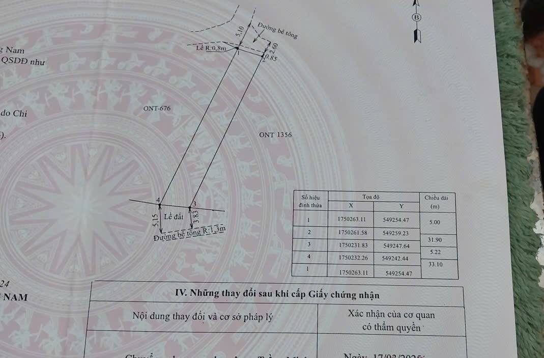 Đất nền Duy Trinh Sơn Trà 165m² giá 4 tỷ - Sổ hồng trao tay, đầu tư sinh lời!