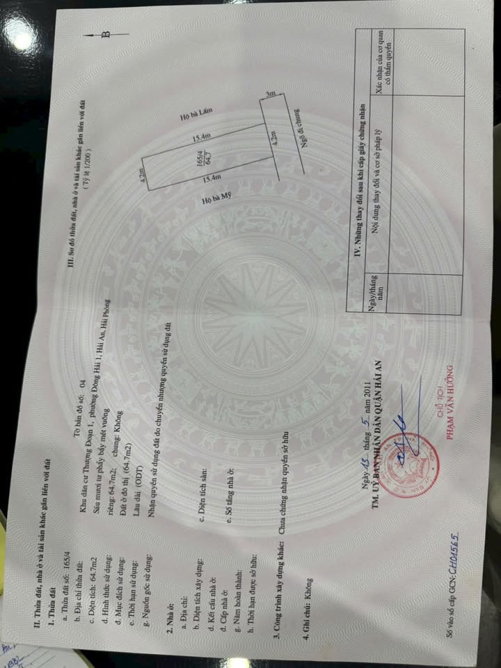 Đất nền 213 Phủ Thượng Đoạn - Đông Hải 65m² giá 2.275 tỷ - Cơ hội đầu tư tuyệt vời!