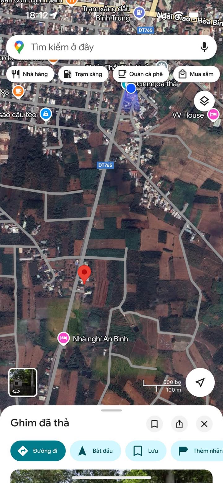 Đất nền 1.200m² Bình Trung, Châu Đức - Sổ hồng riêng - Giá 2.6 tỷ!