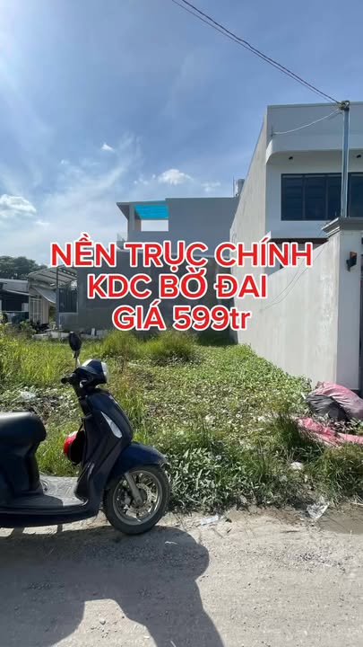 Bán đất thổ cư KDC Bờ Đai, Vĩnh Long 65m² giá 599 triệu - Đường ô tô vào tận nơi!