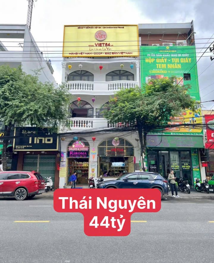 Nhà mặt tiền Thái Nguyên Nha Trang 191m² giá 42 tỷ - Đang cho thuê 50 triệu/tháng!
