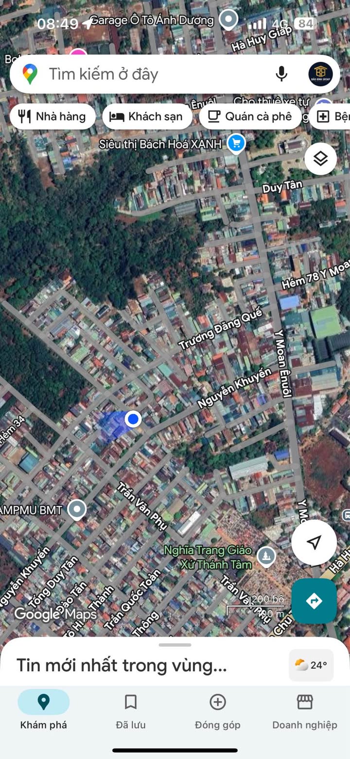 Bán gấp FrontHouse mặt tiền Trương Đăng Quế, Buôn Ma Thuột 80m² chỉ 4.55 tỷ