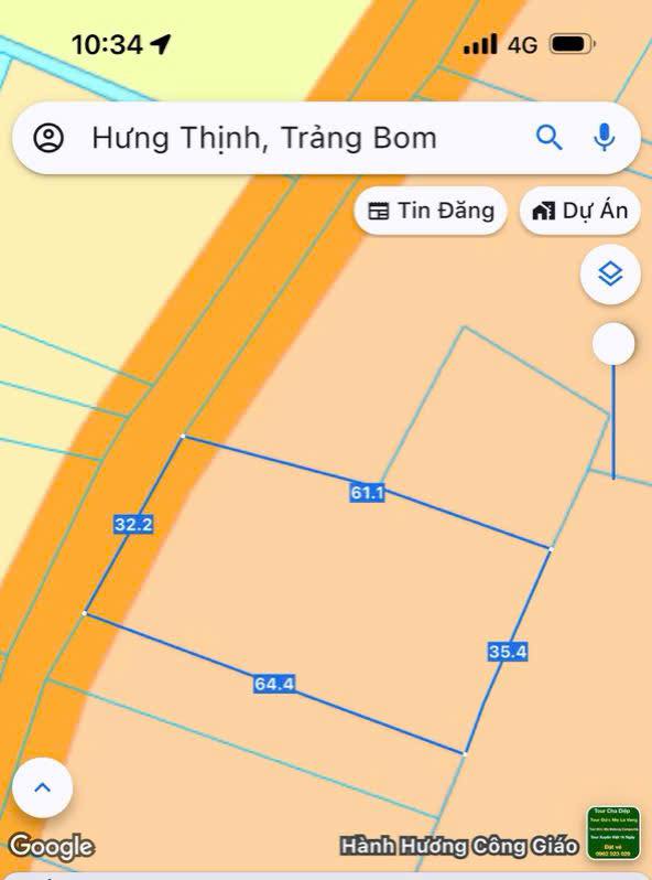 Đất nền mặt tiền nhựa Hưng Thịnh 7200m² giá 2 tỷ - Tiềm năng đầu tư lớn!