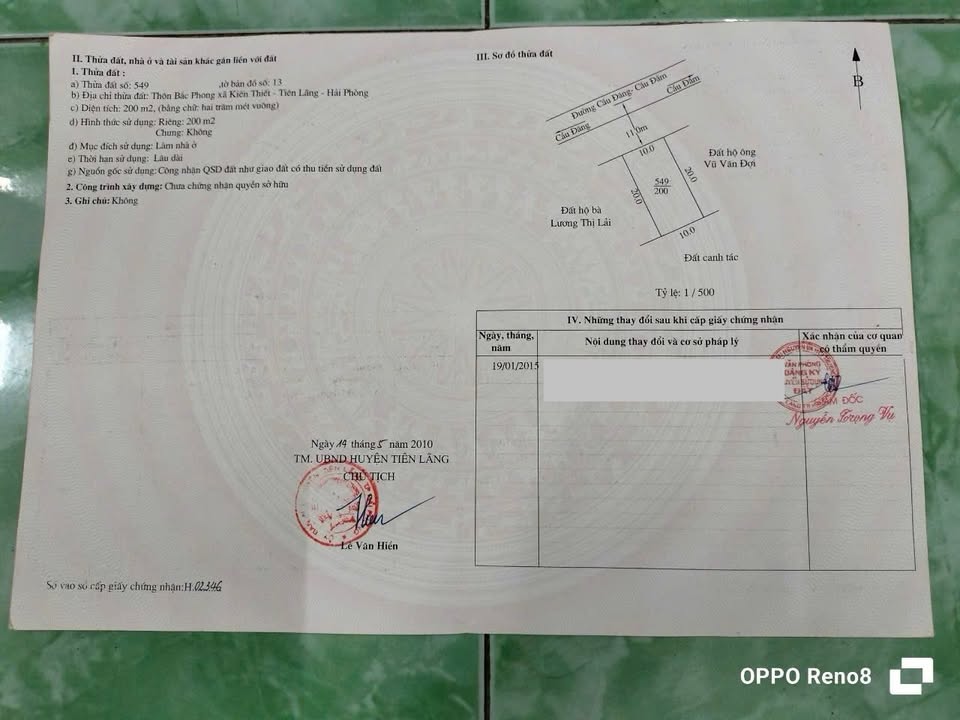 Đất nền 200m² mặt đường trục 354 - Kinh doanh sinh lời tại Kiến Thiết