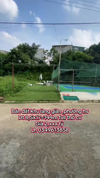 Bán đất Phường Hùng Vương, Phú Thọ 144m² giá 2 tỷ - Đầu tư sinh lời ngay!