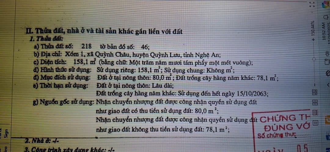 Đất nền Quốc lộ 48B, Quỳnh Lưu, 231m² chỉ 150 triệu - Cơ hội đầu tư hấp dẫn!