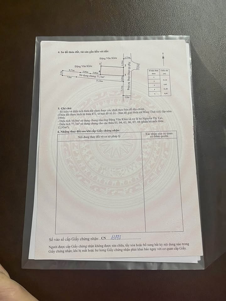 Đất nền lô góc 50m² tại Hồng Thái, An Dương giá chỉ 1.6 tỷ - Đầu tư sinh lời ngay!