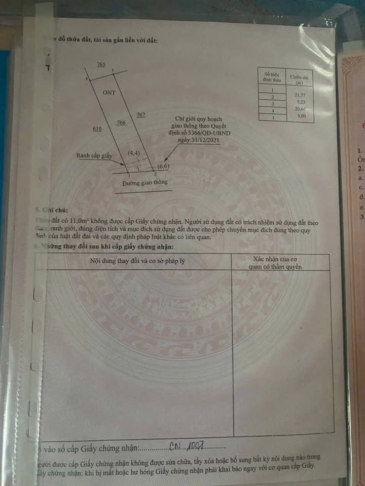 Đất thổ cư mặt tiền Bưng Cơ, Long Thành, Đồng Nai 116,6m² giá 2,9 tỷ - Sổ hồng riêng sẵn