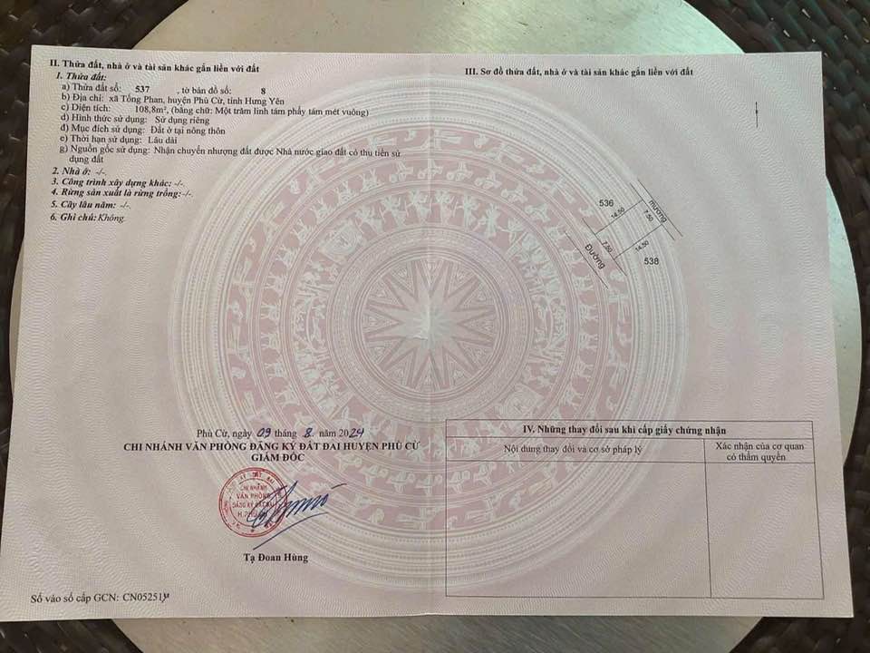 Nhà phố Tống Phan, Hưng Yên 108m² giá 2 tỷ - Cơ hội đầu tư hấp dẫn!