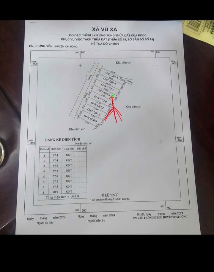 Đất nền 67m² tại xã Diên Hồng, Kim Động, Hưng Yên giá chỉ 1.3 tỷ - Tiềm năng tăng giá lớn!