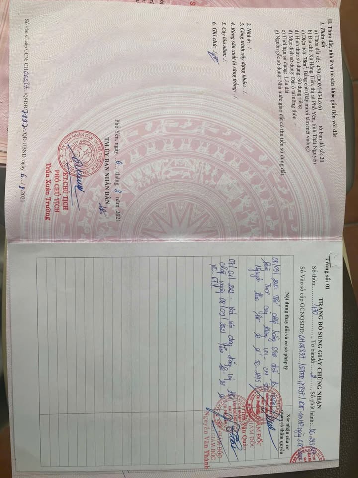 Đất nền Dự Án Đấu Giá Hồng Tiến Phổ Yên 78m² giá 2 tỷ - Sổ đỏ chính chủ!