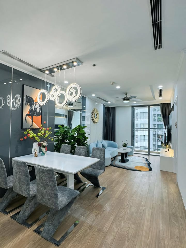 Căn hộ 2 ngủ TimesCity, 458 Minh Khai, giá 15 triệu - Nhà đầy đủ nội thất, view thoáng đãng!