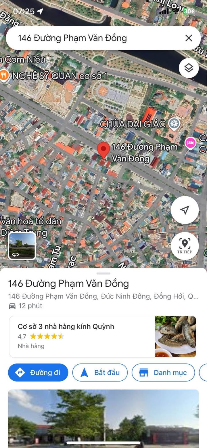 Đất kinh doanh Phạm Văn Đồng, Đồng Hới, 157m² giá 12 tỷ - Cơ hội đầu tư hấp dẫn!