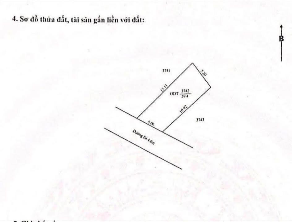 Đất nền Trương Vĩnh Nguyên, Hưng Phú, Cái Răng 59m² giá 620 triệu - Sổ đỏ chính chủ