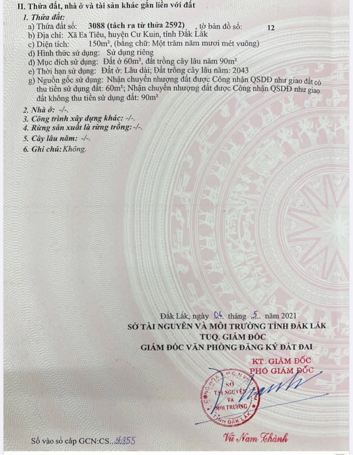 Lô đất liền kề Ea Ktur 150m² giá chỉ 200 triệu - Đầu tư sinh lời ngay!