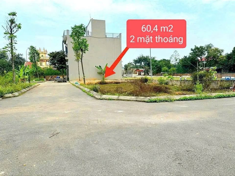 Đất nền Thôn Trại Láng, xã Đoài Phương 60.4m² giá 2.2 tỷ - Đầu tư sinh lời ngay!