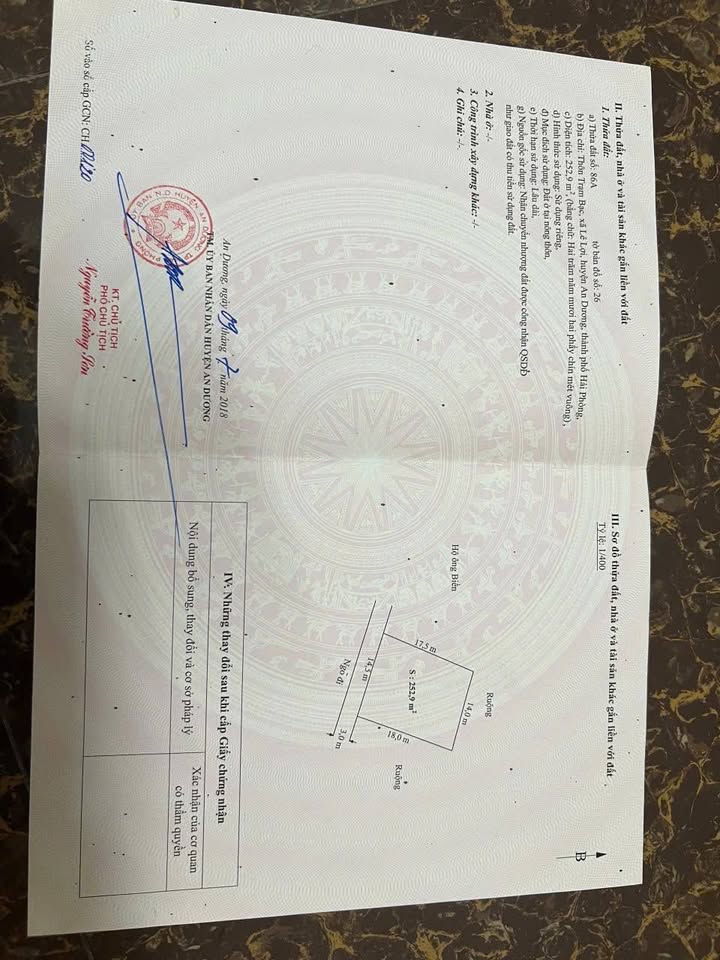 Đất nền Trạm Bạc, Lê Lợi 252,9m² giá 6 tỷ - Đầu tư sinh lời ngay gần KCN!