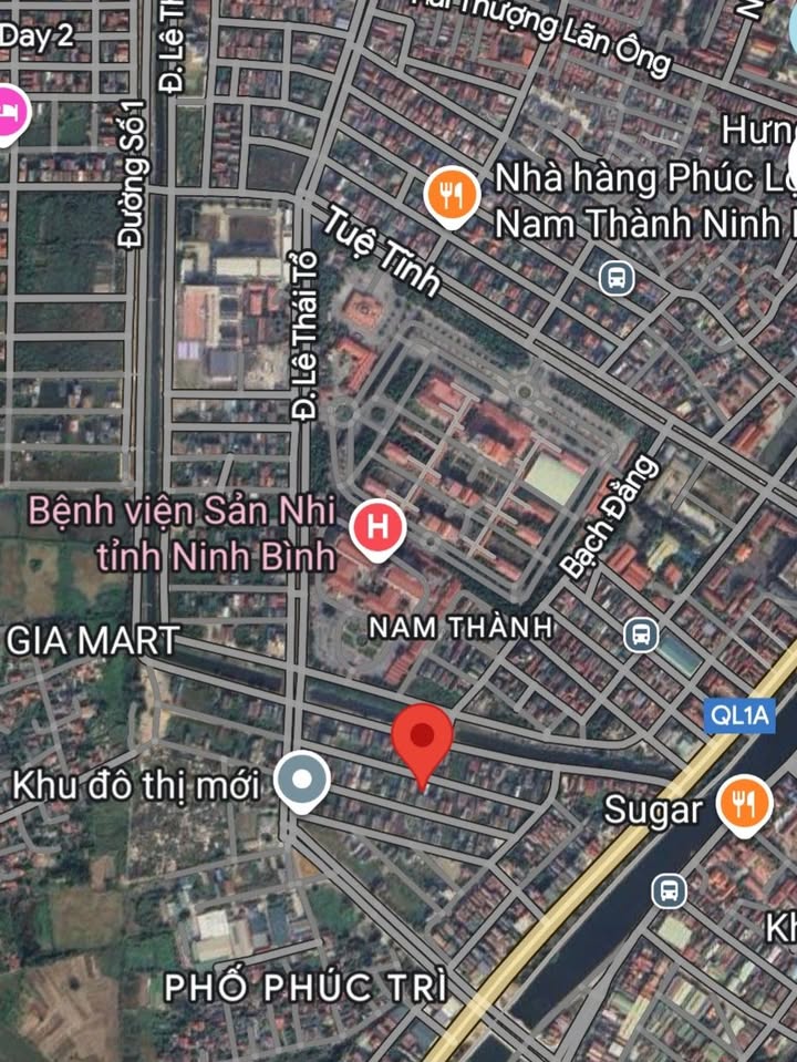 Đất Khu Phúc Trì, Nam Thành 90m² giá 4.8 tỷ - Đường vỉa hè 15m, hướng Bắc!