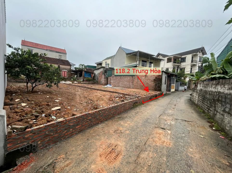 Đất thổ cư Trung Hòa, Chương Mỹ 118.2m² giá chỉ 2 tỷ - Cơ hội đầu tư sinh lời!