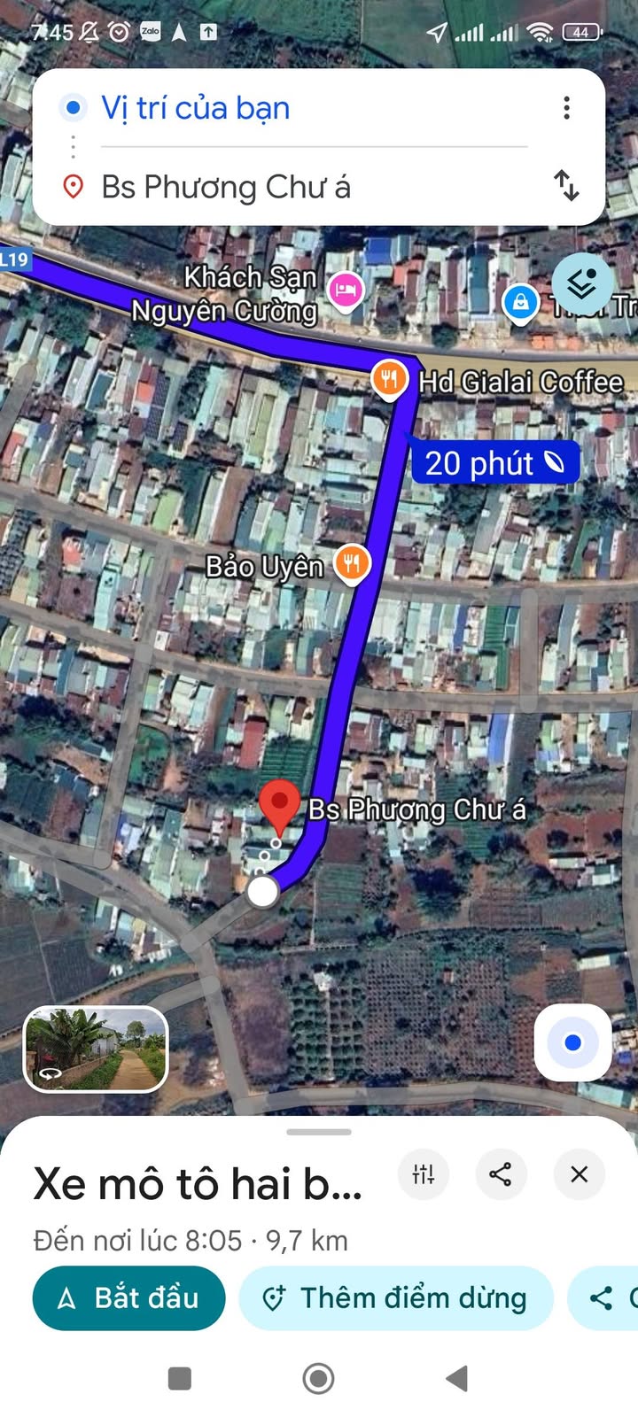 Đất nền hai mặt tiền đường Bùi Viện, TP Pleiku, Gia Lai - Giá chỉ 6 tỷ!