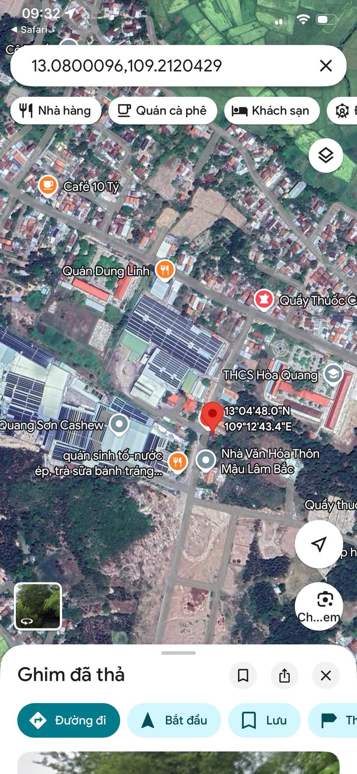 Đất thổ cư 132m² tại Hòa Quang Bắc, Phú Hoà giá 800 triệu - Cơ hội đầu tư hấp dẫn!