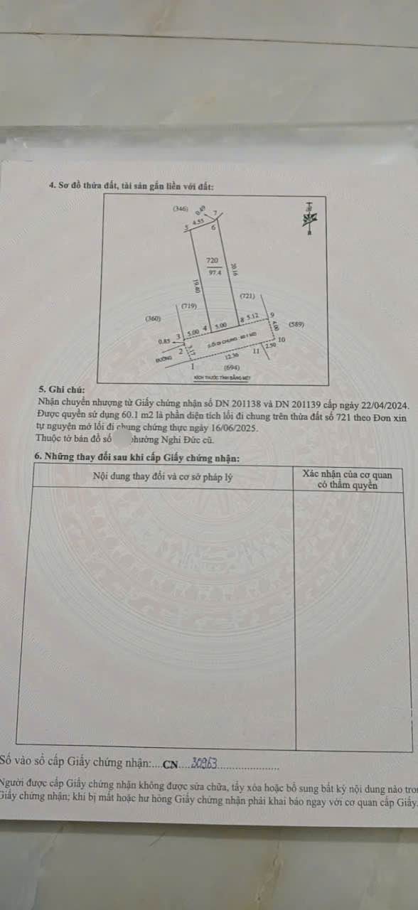 Đất nền Vinh Phú 97m² giá 2 tỷ - Hướng Đông Nam, vị trí yên tĩnh!