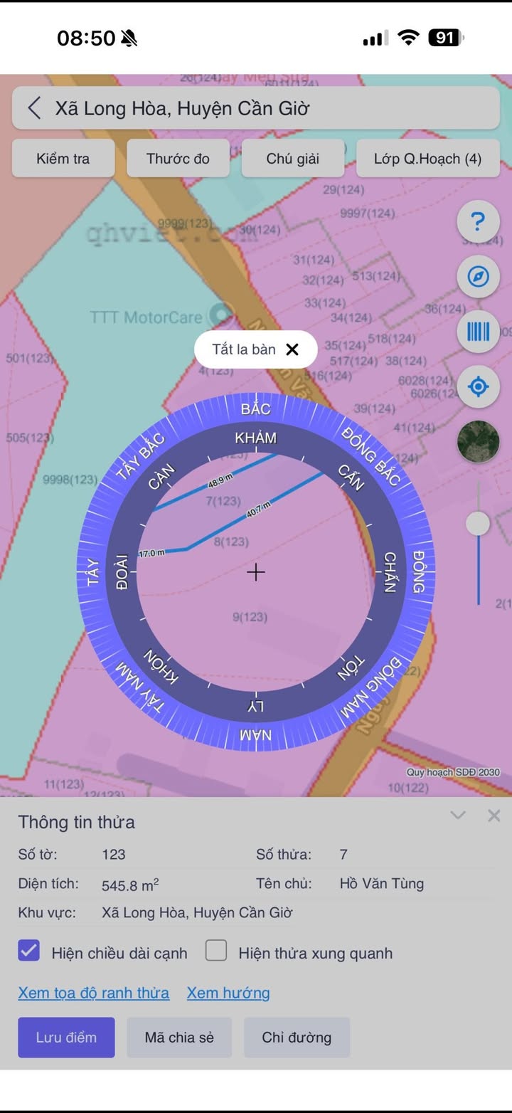 Đất nền Cần Giờ 405m² giá 14.175 tỷ - Mặt tiền đường chính Nguyễn Văn Mạnh
