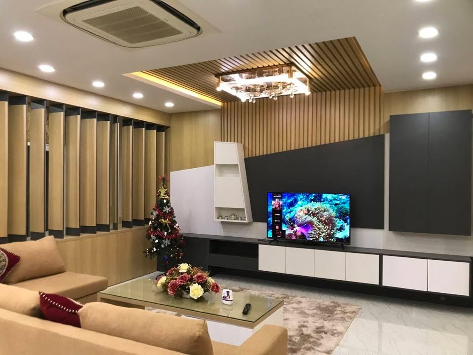 Biệt thự 4.5 tầng mặt tiền Thăng Long 150m² giá 26 tỷ - View sông tuyệt đẹp!